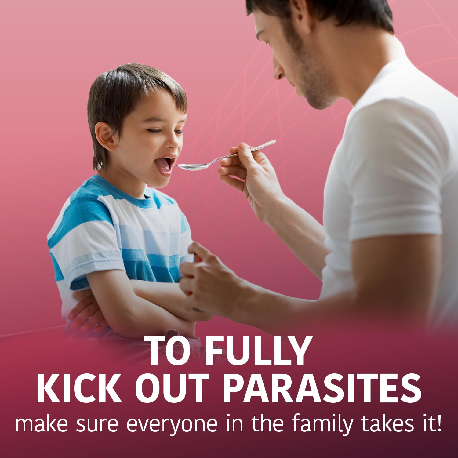 PARASITOL Pinworm Medicine for Family | Effective Deworming Formula with Pyrantel Pamoate, Quick Relief for All Ages, Easy Liquid Form, Safe & Gentle, Human Dewormer for All Parasites, 1 Fl Oz, 1-Pack