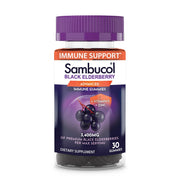 Sambucol Black Elderberry Gummies with Vitamin C & Zinc - Sambucus Elderberry Gummies for Immune Support, High Antioxidants, Gluten Free, Vegan, Elderberry with Zinc & Vitamin C for Adults - 30 Count