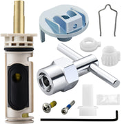 1222 Cartridge Kit for Moen 1222 Replacement Cartridge with Removal Tool 104421 and Handle Adapter 116653, for Moen Posi Temp Shower Repair