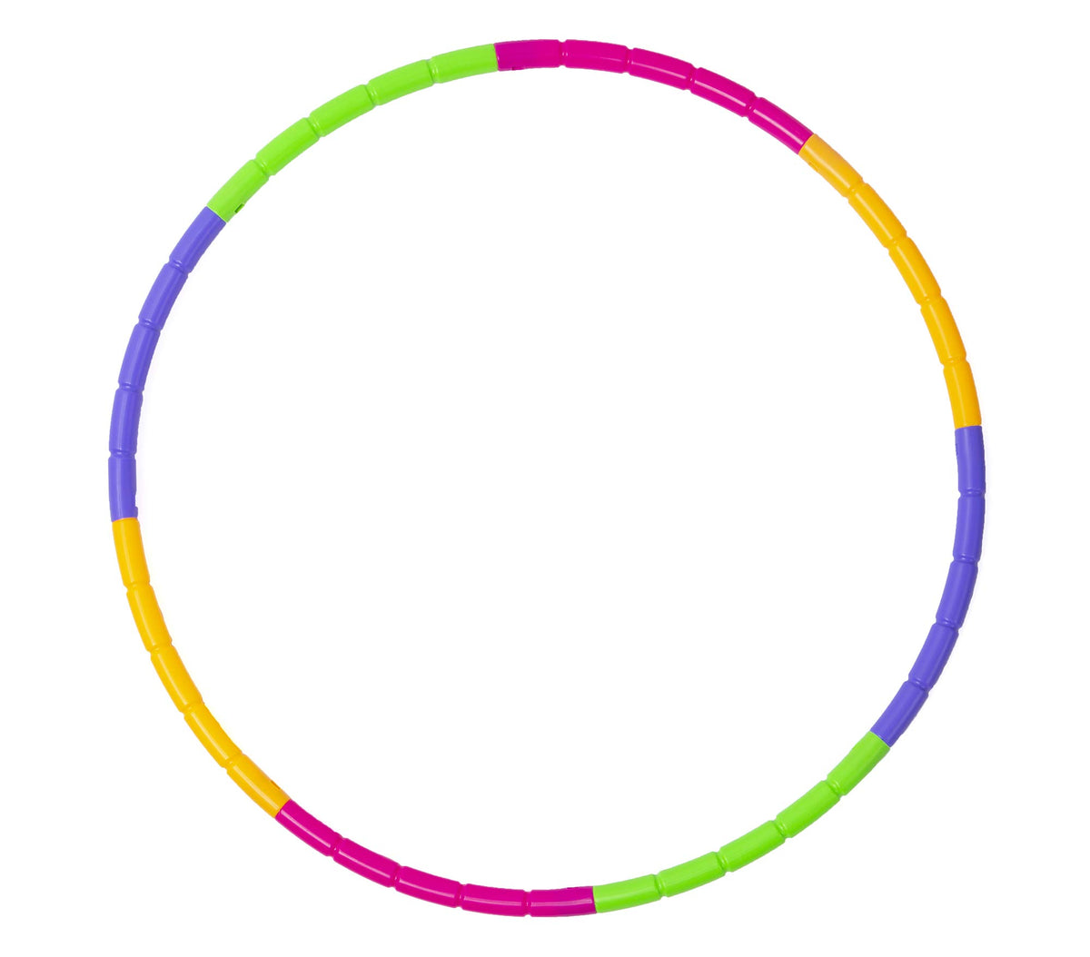 Kinder Gymnastikreifen Abnehmbar & Größenverstellbar Hula Hoop Professioneller Hula Hoop Ringe für Kinder Partyspiele