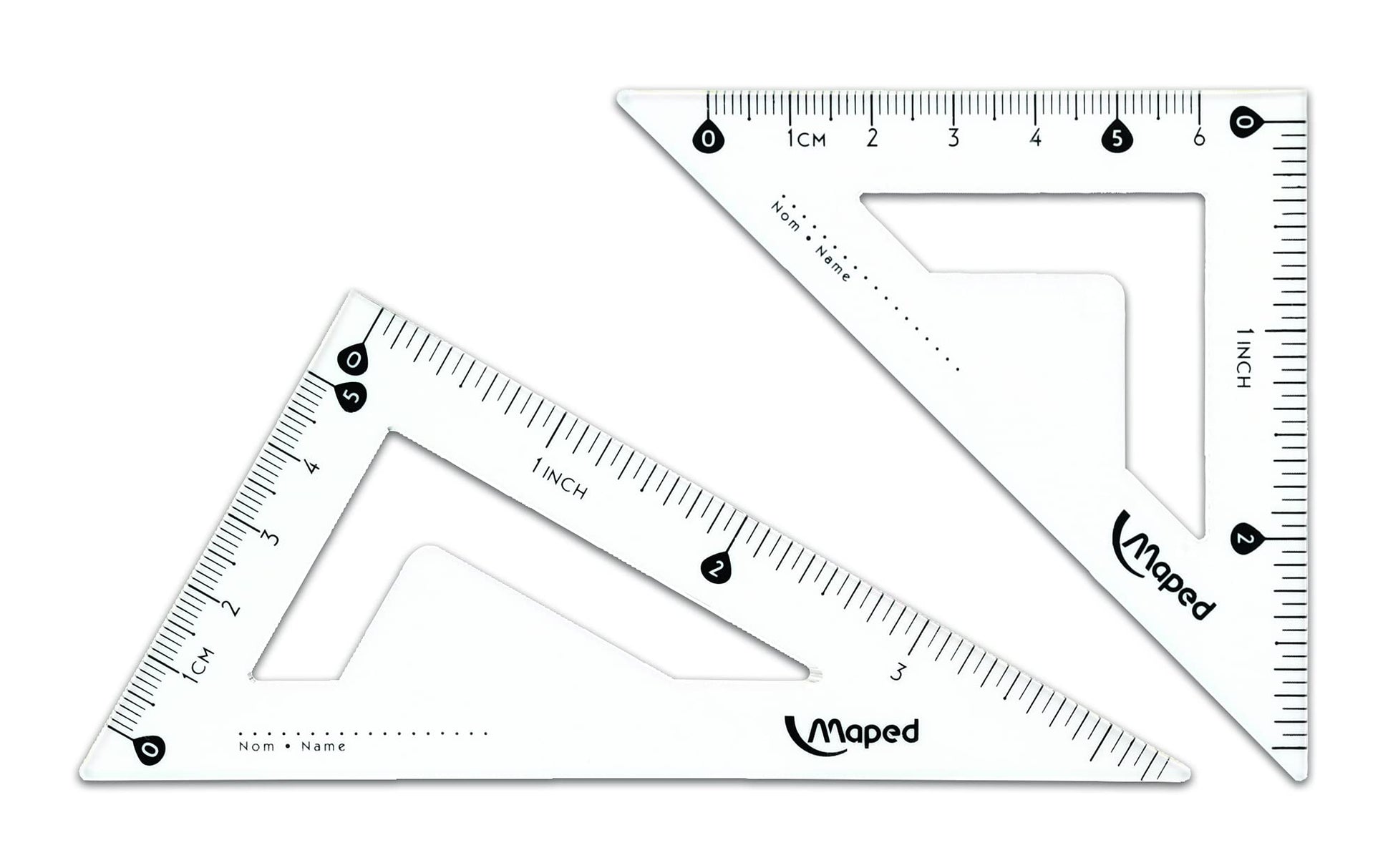 Maped Study Geometry 10 Piece Set - Advanced Student Kit - Precision Tools - Durable & Ergonomic Design - Enhances Creativity - Quality Materials