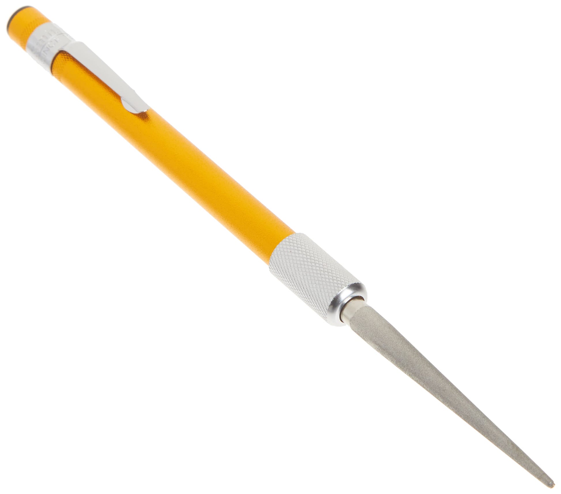 Smith’s 51446 Diamond Retractable Sharpener – Gold – Reversible Rod – Compact – Knife & Hook Sharpener – Straight & Serrated