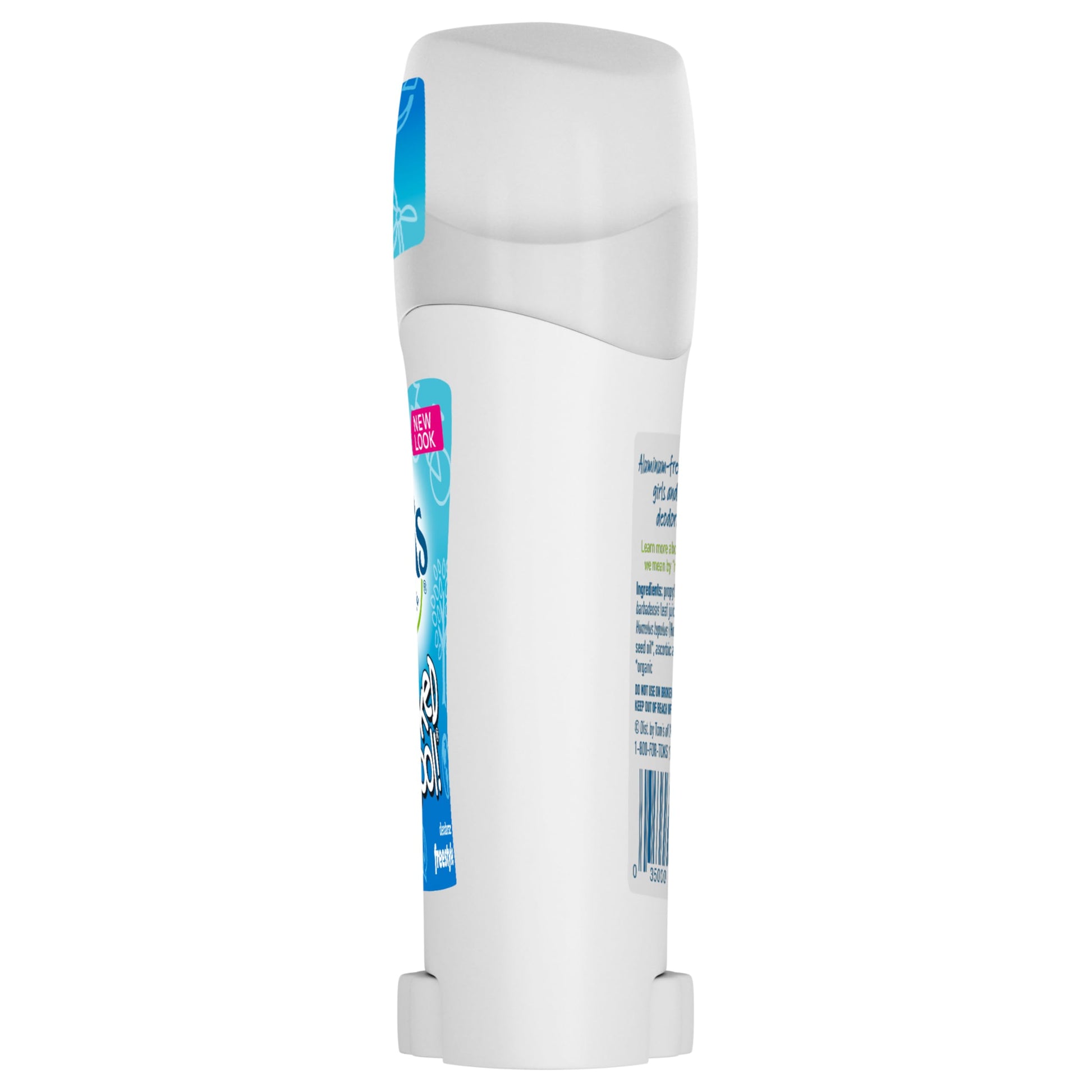 Tom’s of Maine Freestyle Wicked Cool! Natural Deodorant for Tweens, Aluminum Free Deodorant Stick, 1.6 oz (3 Pack)