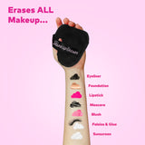 The Original MakeUp Eraser, 7-Day Set, Erase All Makeup With Just Water, Including Waterproof Mascara, Eyeliner, Foundation, Lipstick, Sunscreen, and More! Chic Black, 7ct.