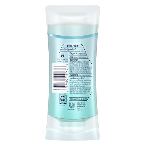 Degree Advanced Protection Antiperspirant Deodorant White Flowers & Lychee for 72-Hour Sweat & Odor Control for Women, with Body Heat Activated Technology, 2.6 oz