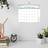 Calendar 2025-18 Months Calendar from January 2025 to June 2026, Wall Calendar 2025-2026 with Thick Paper, 8.5" x 11", Black