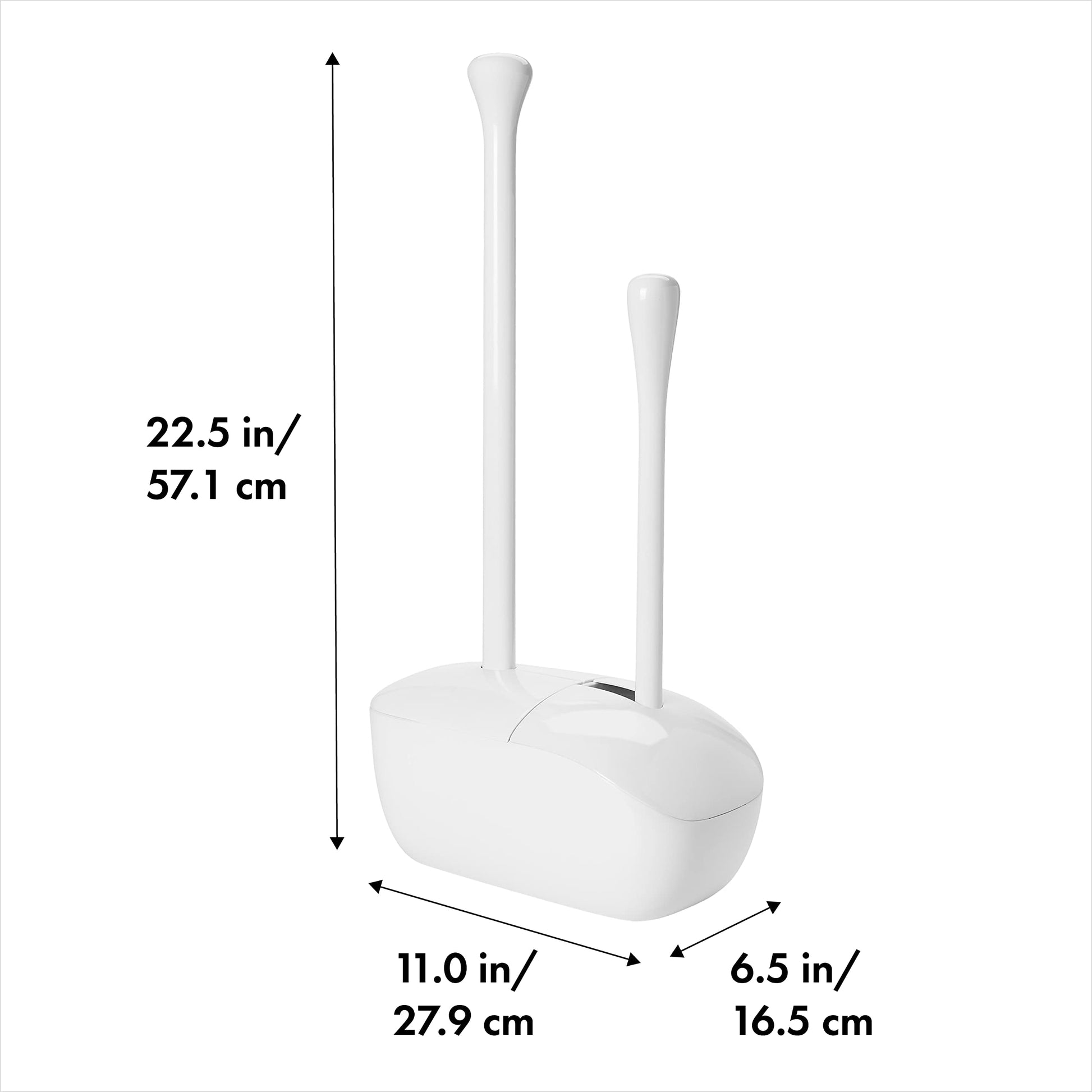 OXO Good Grips Toilet Brush & Plunger Combo