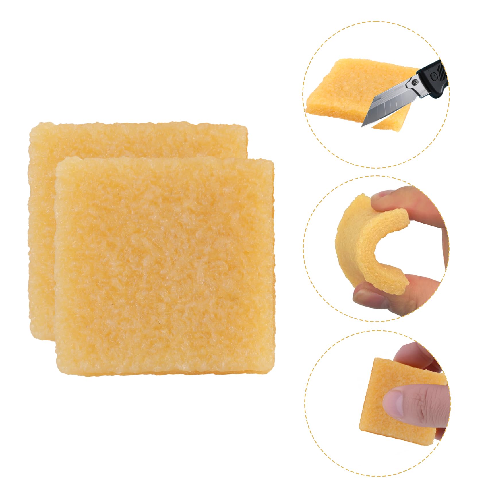 2pcs Glue and Residue Eraser Rubber Cement Cleaner for Removing Adhesive and Residues from Paper Plastic and More