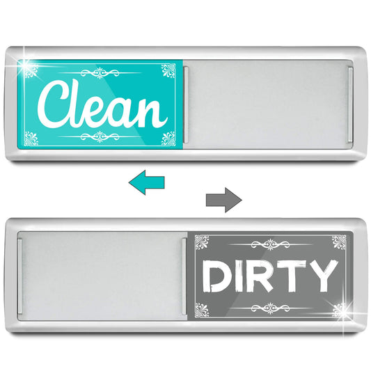 Dirty Clean Dishwasher Magnet,Dishwasher Magnet Clean Dirty Sign Magnet for Dishwasher Dish Bin That Says Clean or Dirty Universal Kitchen for Kitchen Organization and Storage Necessities