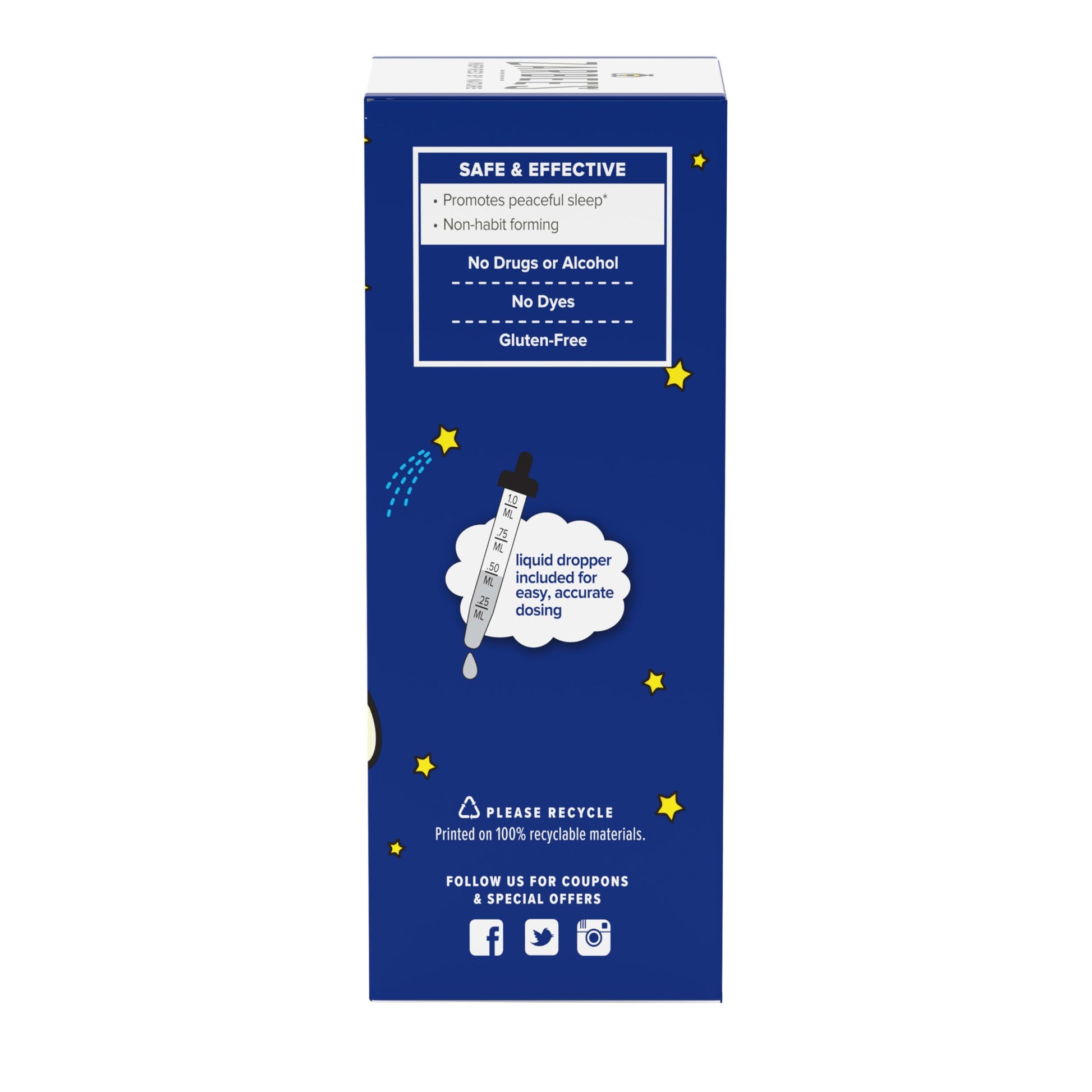 Zarbee’s Kids Liquid Sleep Supplement with Melatonin 1 mg; Drug-Free & Non-Habit Forming Sleep Support; Easy-to-Take, Natural Berry Flavor; for Children Ages 3 and Up; 1 Fl Oz Bottle