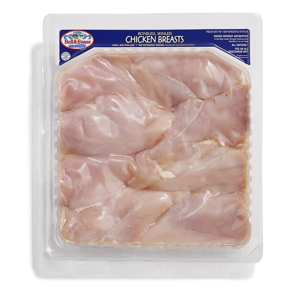 Bell & Evans, Chicken Breast Boneless Skinless Air Chilled Tray Pack Value Pack Step 2