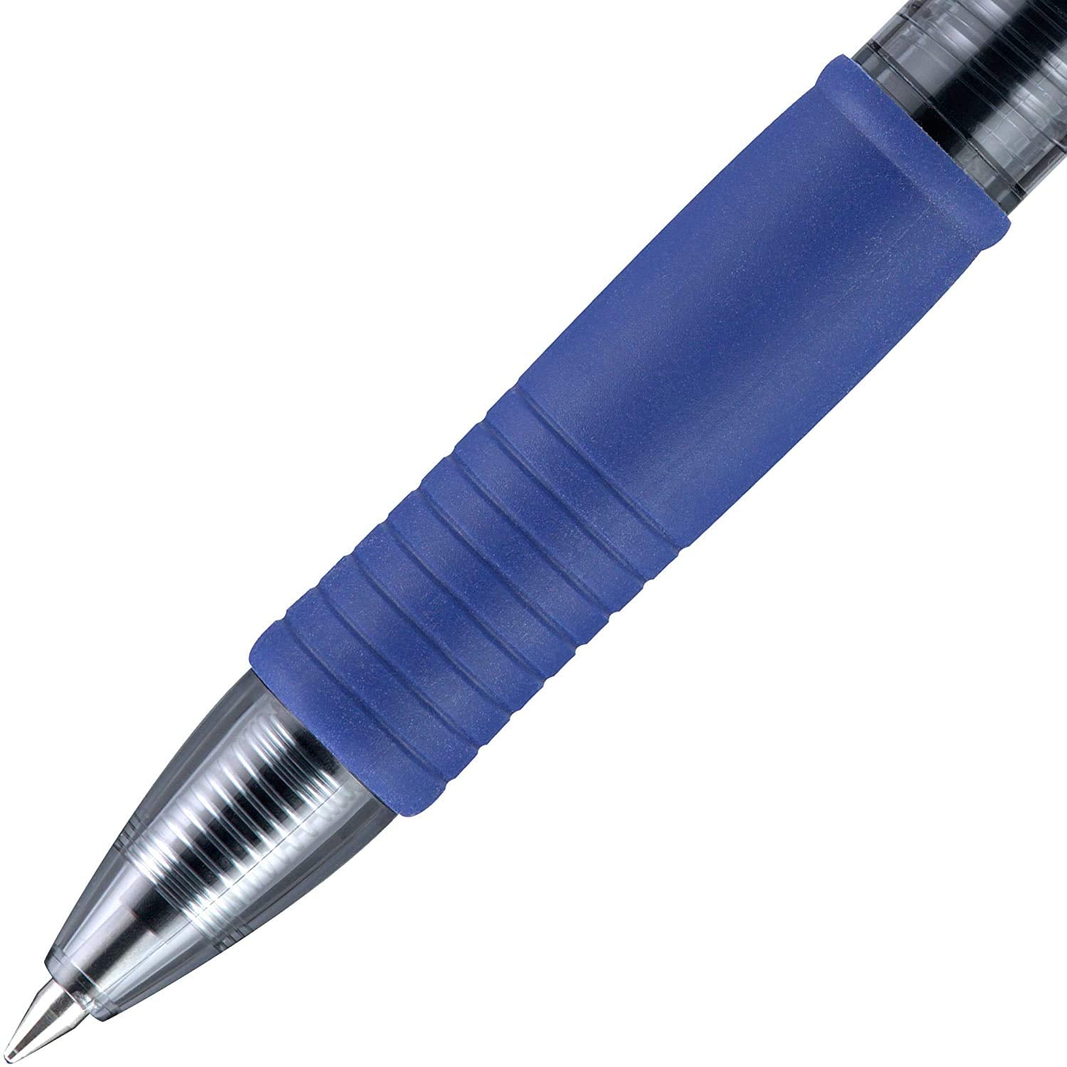 PILOT G2 Pens 1.0 mm - Bold Point, Refillable & Retractable Ballpoint Pens, Pack of 10; 5 Black & 5 Blue