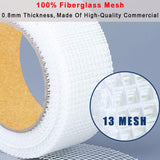 LYLTECH Drywall Joint Tape-13 MESH,100% Fiberglass 1.88-Inch X 180Feet,Heavy-Duty Self-Adhesive Wall Crack and Seam Patch