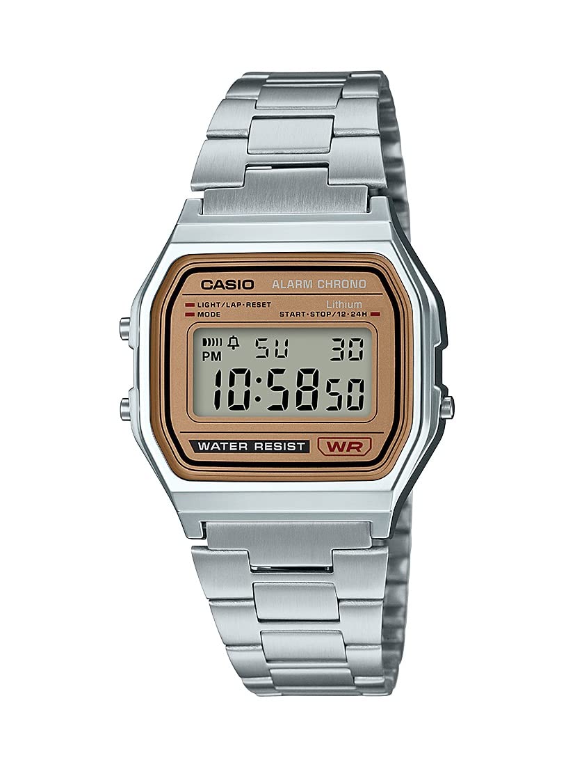 Casio Men's Vintage A158WA-1 Water Resistant Digital Watch