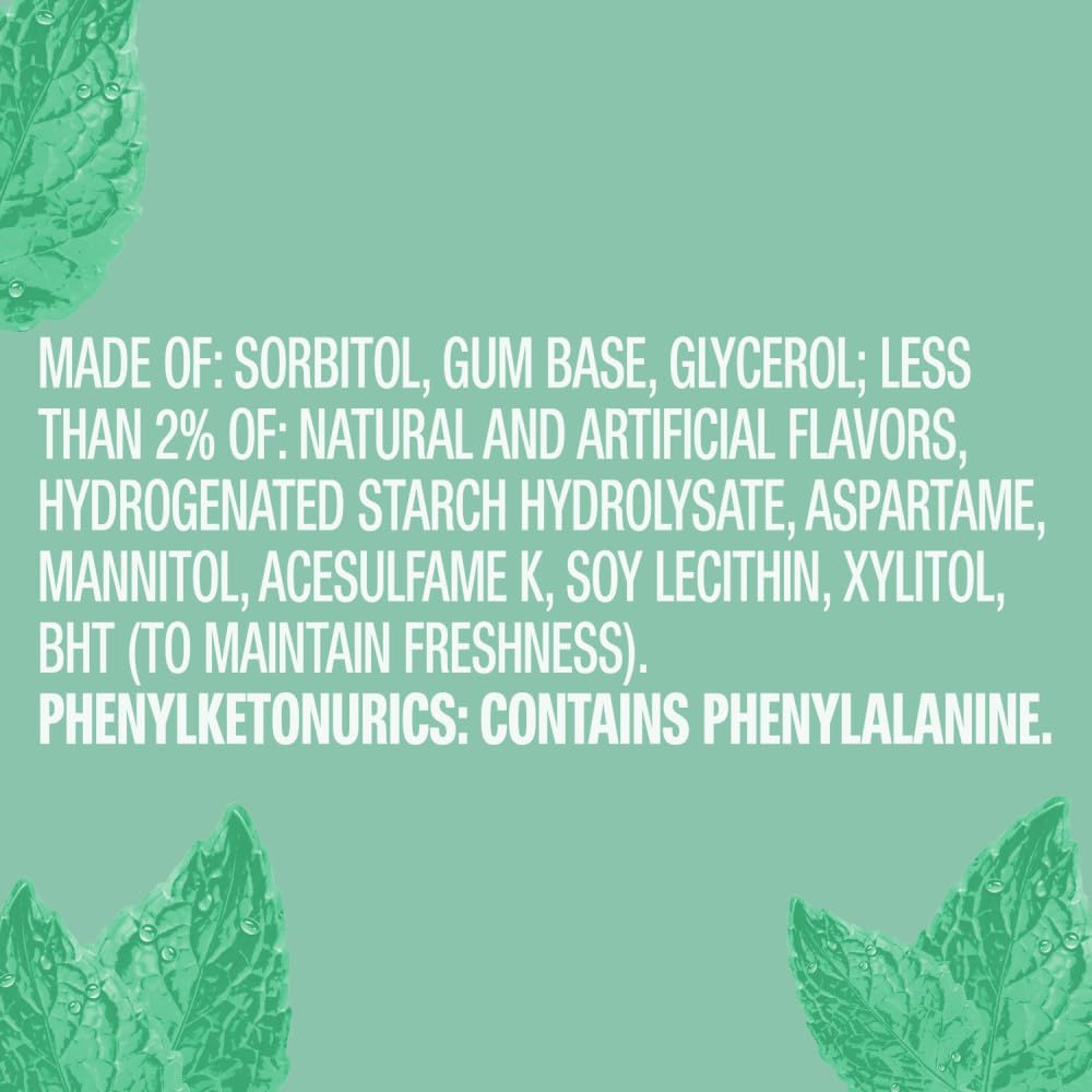 Orbit Sweet Mint Sugar Free Chewing Gum Bulk, 12 Packs, 14 Pieces Each (168 Total)