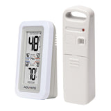 AcuRite 02049 Digital Thermometer with Indoor/Outdoor Temperature,White