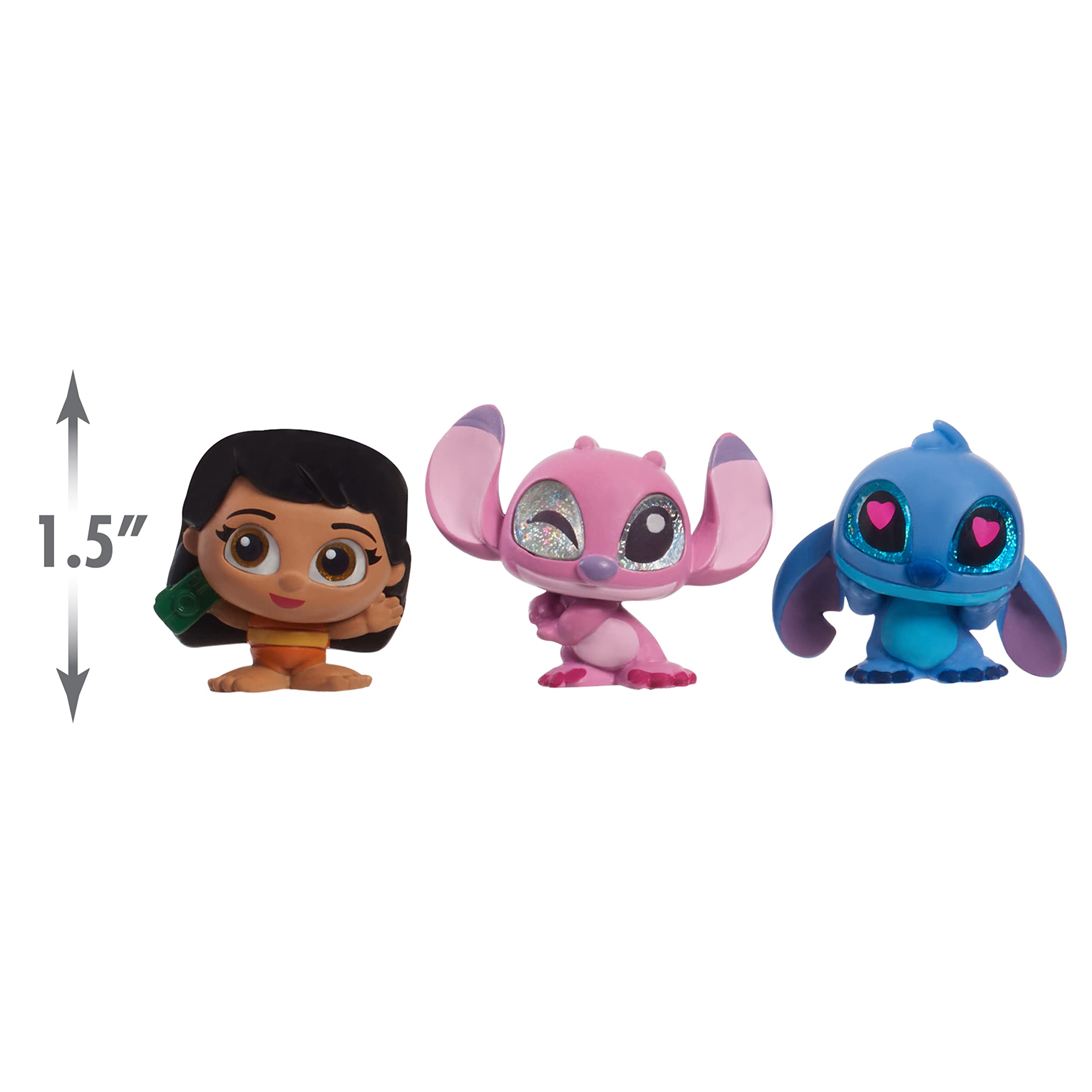 Disney Doorables Stitch Collection Peek, Easter Basket Stuffers, Officially Licensed Kids Toys for Ages 5 Up, Gifts and Presents by Just Play