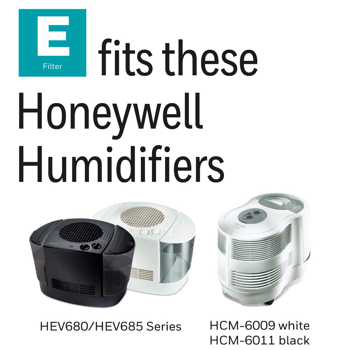 Honeywell HC14PF3 Replacement Wicking Filter E, 3 pack, white, 3 Count