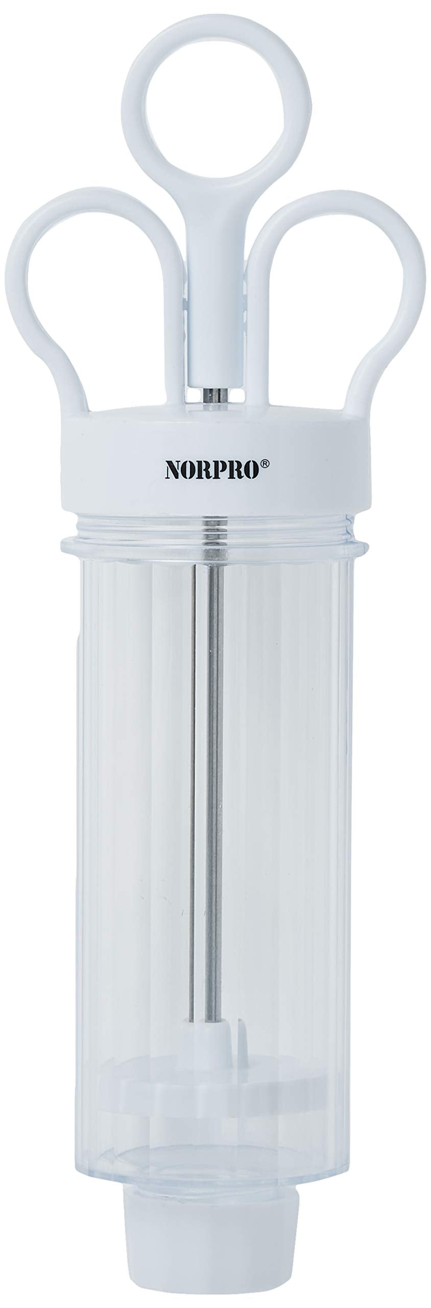 Norpro Cupcake Injector/Decorating Icing Set, 9-Piece Set, Stainless Steel, Multicolor