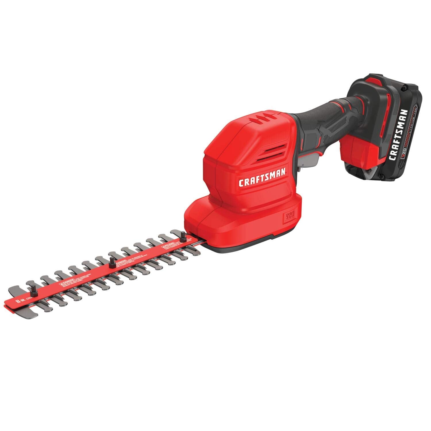 CRAFTSMAN V20 Cordless Handheld Grass Trimmer and Mini Hedge Trimmer Kit (CMCSS800C1)