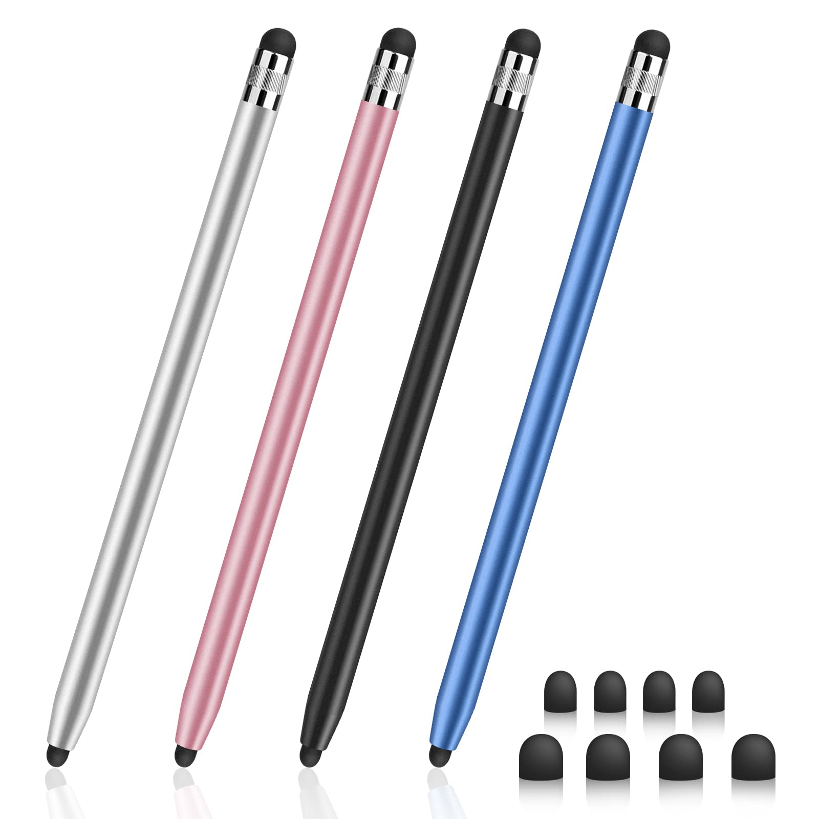 Stylus for Touch Screens, Digiroot 4-Pack Stylus Pens High Sensitivity & Precision Capacitive Stylus for iPhone/iPad Pro/Tablets/Samsung/Galaxy/PCÃ¢ÂÂ¦Ã¢ÂÂ¦