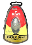 Kiwi Express Shoe Shine Sponge, Neutral, 0.2 Fl Oz (Pack of 3)