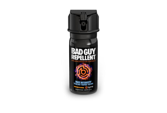 Byrna BGR MAX Pepper Spray + Tear Gas | Maximum Stopping Power | Attacker Tracker UV Marking DYE Technology | Military Strength Self-Defense Stream Spray (2 OZ)