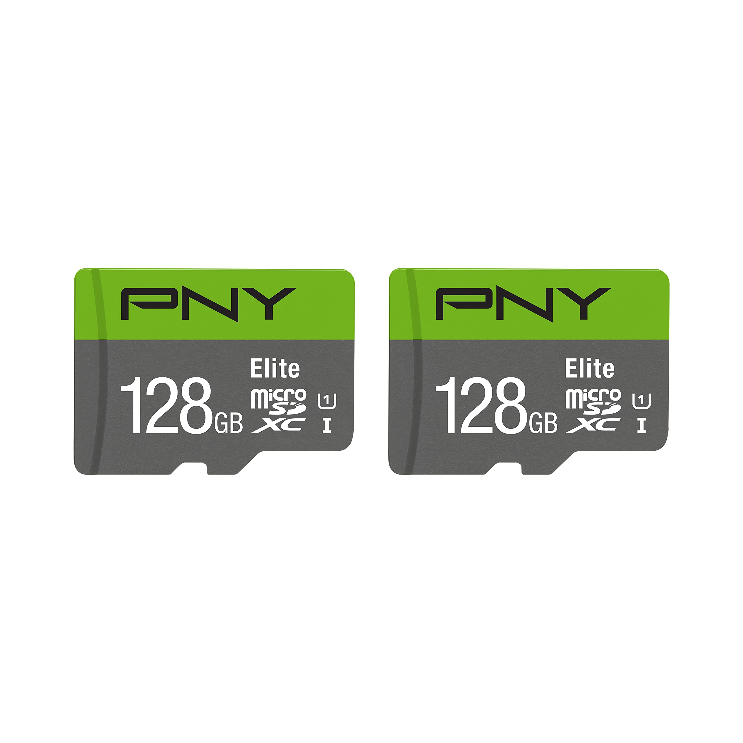PNY 32GB Elite Class 10 U1 microSDHC Flash Memory Card - 100MB/s, Class 10, U1, Full HD, UHS-I, Micro SD (Pack of 3)