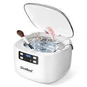 GiveBest 25 OZ Ultrasonic Jewelry Cleaner with 5 Digital Timer and Degassing Function, 43kHZ Jewelry Cleaner Ultrasonic Machine for Rings, Necklaces, Eyeglasses, Coins, Dentures, Watch Straps