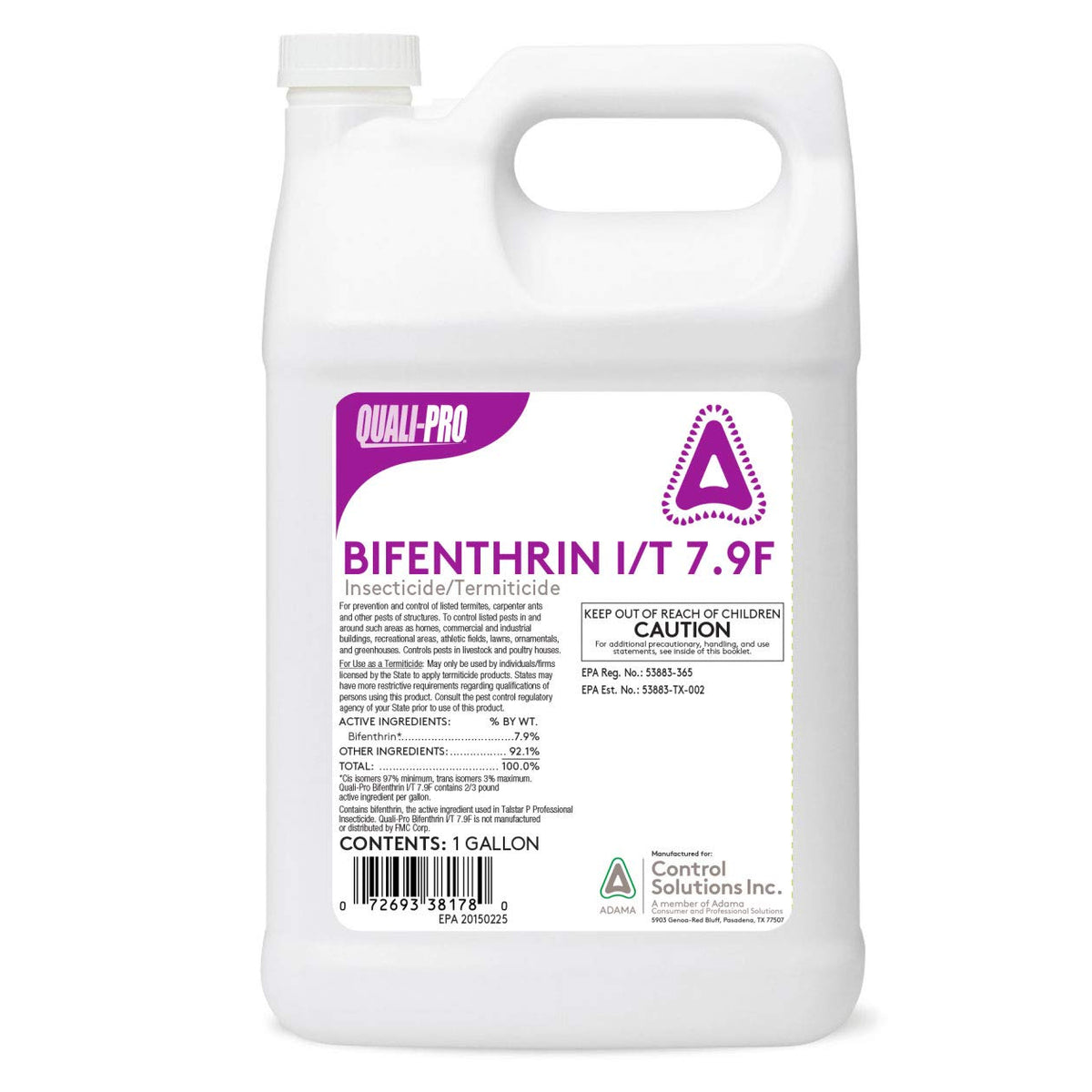 Bifenthrin I/T 7.9 F für Insekten, (1 Gallone)