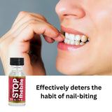 Onyx Professional Stop the Bite Nail Biting Deterrent Polish 0.5 Fl Oz - Helps Nails Grow & Can be Used as a Top or Base Coat