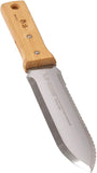 NISAKU NJP650 The Original Hori Hori Namibagata Japanese Stainless Steel Weeding Knife, 7.25-Inch Blade