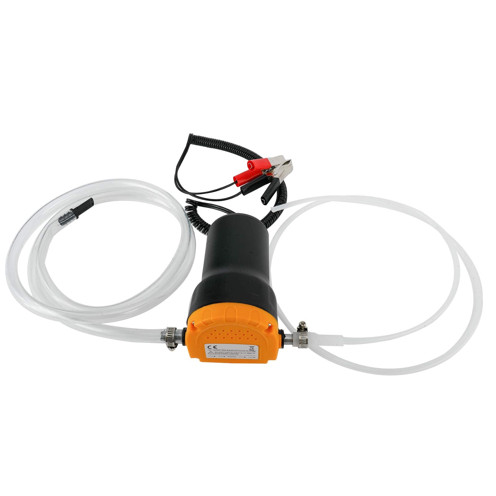 Amarine Made Oil Pump, Oil Extractor Pump 12V, 60w Oil Removal Pump for Oil Change, Electric Transfer Oil Pump, Easily Scavenge Oil from Cars, Motorcycles, RVs, Boats, and lawn Equipment
