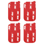 APPS2Car 3M Vhb Sticky Adhesive Pads Replacement Mounting Tape 4 Pcs, Dashboard Sticker Pads for Magnetic Phone Car Mount,Car Mount Adhesive,Double Sided 3M Adhesive Pads,Car Mount Sticker Tapes