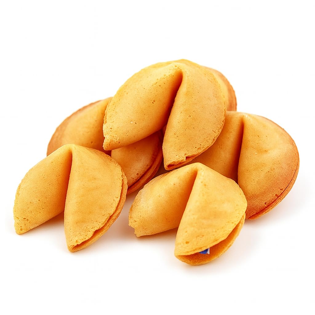 Sky | Fortune Cookies 100Pk | Premium USA Baked, Bulk Fortune Cookies Individually Wrapped