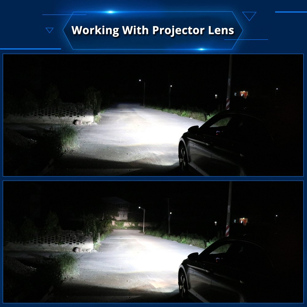 DMEX D3S HID Headlight Bulbs Xenon 6000K Cool White 35W Replacement 66340 42403 42302 Headlamp - Pack of 2(Not fit Halogen Headlight Assembly)