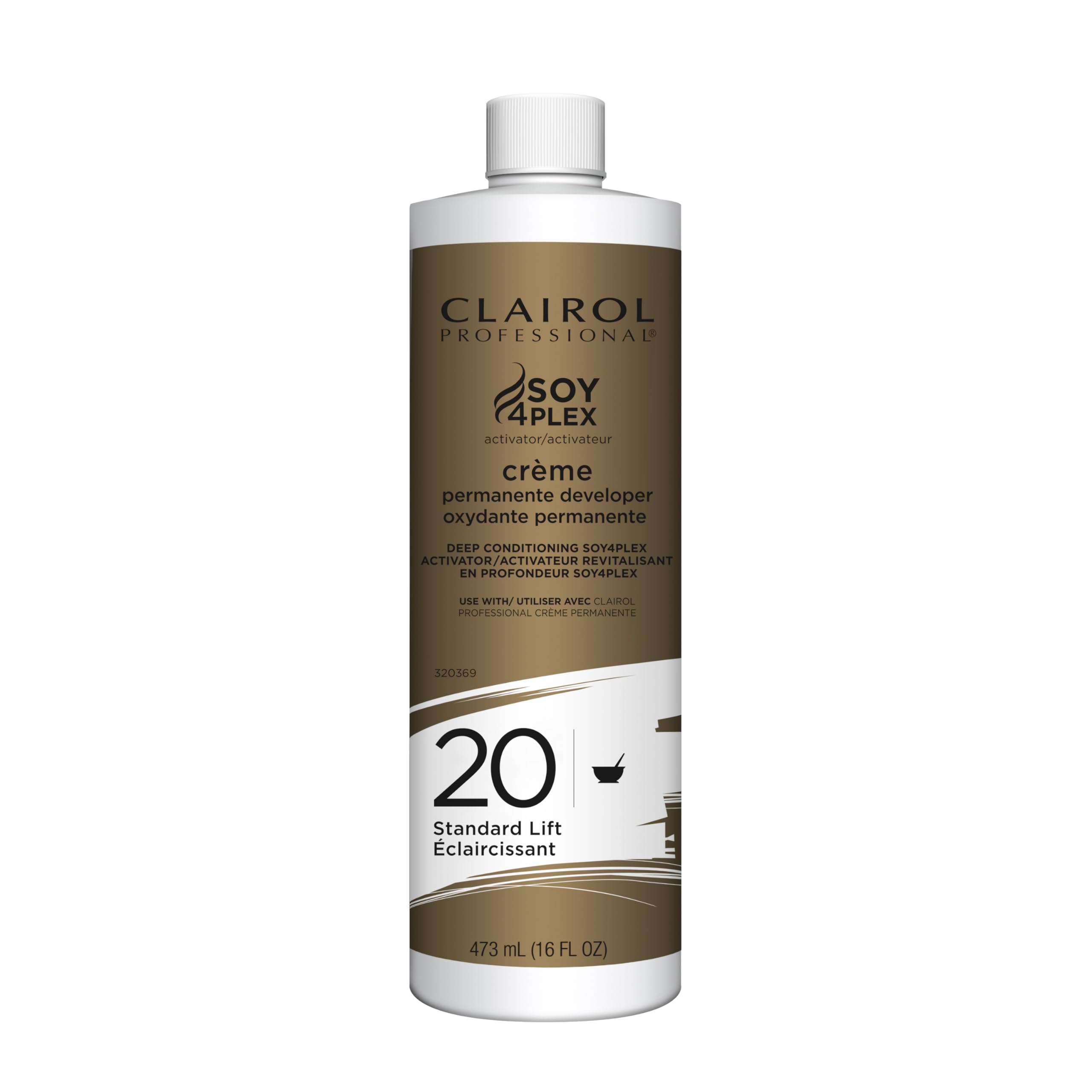 Clairol Professional Creme Permanente 20 volume Hair Developer, 16 oz. - Packaging May Vary