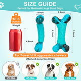 FRLEDM Dog Toys for Aggressive Chewers Indestructible Dog Toys, Durable Tough Dog Chew Toys for Medium and Large Large Breed Dogs，Dog Toys to Keep Them Busy