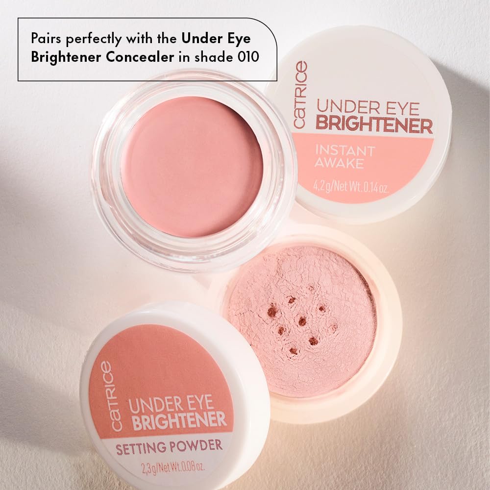 Catrice | Under Eye Brightener | Conceal & Brighten Dark Circles | With Hyaluronic Acid & Shea Butter | Vegan, Cruelty Free & Paraben Free (010 | Light Rose)