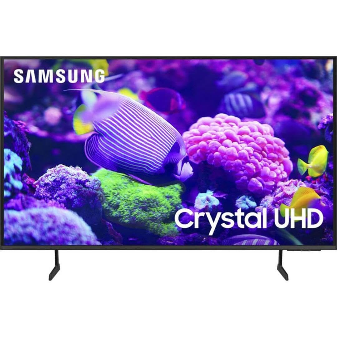SAMSUNG 75-Inch Class Crystal UHD 4K DU7200 Series HDR Smart TV w/Object Tracking Sound Lite, PurColor, Motion Xcelerator, Mega Contrast, Q-Symphony (UN75DU7200, 2024 Model)