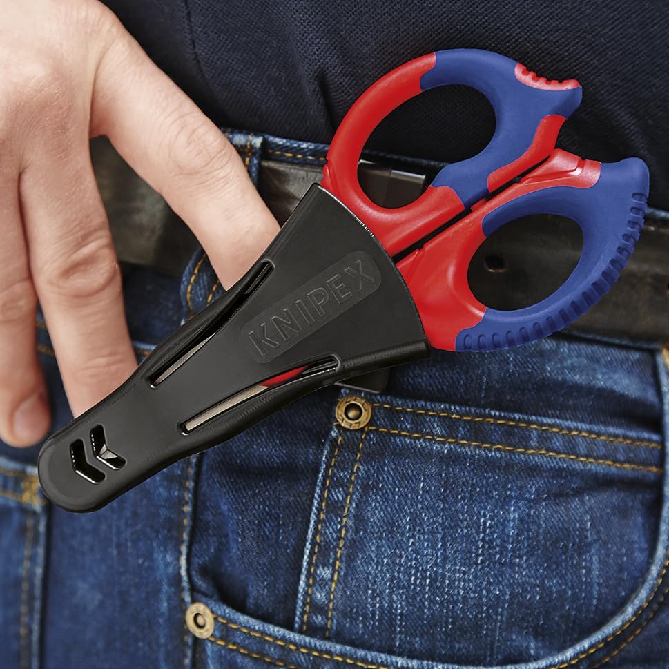 KNIPEX Tools - Electrician's Shears (9505155SBA)