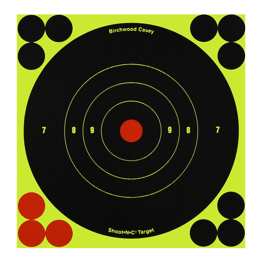Birchwood Casey SHOOT-N-C 6 Zoll runde Zielscheibe (60 Blatt Packung)
