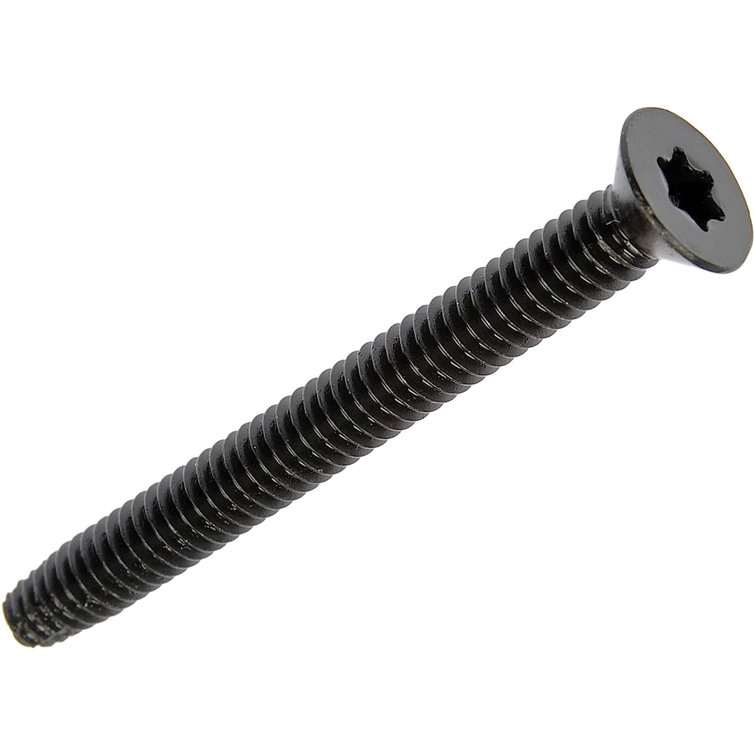 100 Qty 5/16-18 x 2-1/2" Flat Head Thread Cutting Floor Board Trailer Deck Screws | Black Phosphate | T40 Star Drive | Type F (BCP1220)