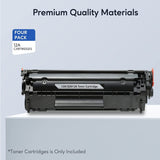 12A Toner Cartridge Replacement for HP 12A Q2612A Work with HP Laserjet 1020 1022 1012 1010 1015 1018 1022n 1022NW 3015 3030 3020 3050 3052 3055 M1005 M1319 M1319F Printer（2-Pack，Black）