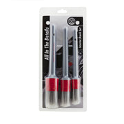 Chemical Guys ACC600 All In The Details Interior Detailing Brush Set (Great for Cars, Trucks, SUVs, RVs, & More)