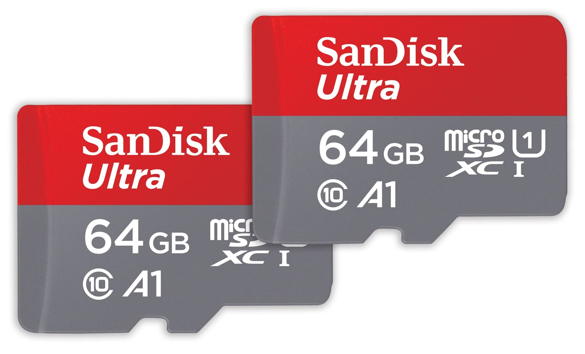 SanDisk 32GB Ultra microSDHC UHS-I Memory Card with Adapter - 120MB/s, C10, U1, Full HD, A1, Micro SD Card - SDSQUA4-032G-GN6MA [New Version]