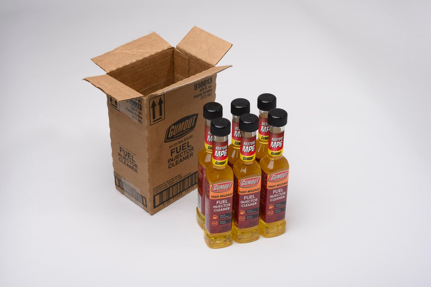 Gumout 510013W-6PK Fuel System Cleaner, 6 Pack