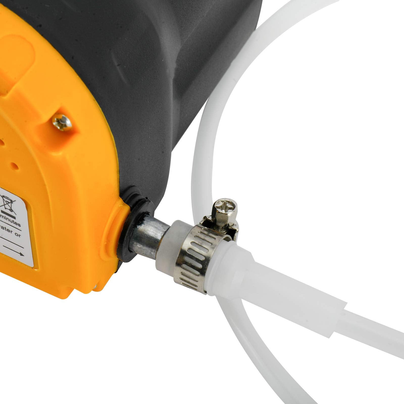 Amarine Made Oil Pump, Oil Extractor Pump 12V, 60w Oil Removal Pump for Oil Change, Electric Transfer Oil Pump, Easily Scavenge Oil from Cars, Motorcycles, RVs, Boats, and lawn Equipment