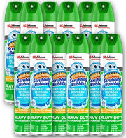 SC Johnson Professional, Scrubbing Bubbles Multipurpose Bathroom Cleaner & Disinfectant Aerosol, 25 Oz (Pack of 12)
