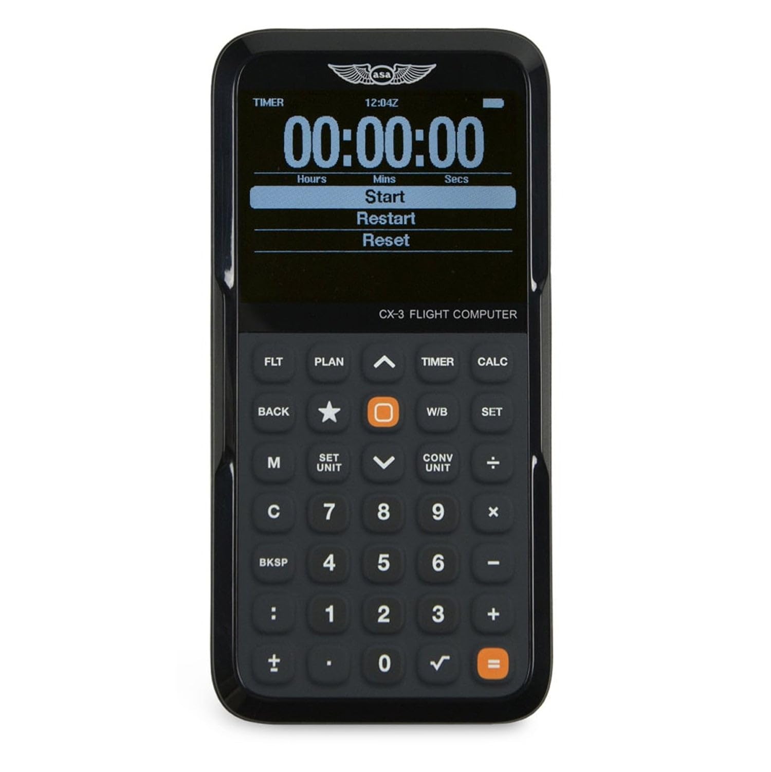 ASA CX-3 Flight Computer – Advanced Electronic E6B for Accurate Flight Planning and FAA Exam Preparation